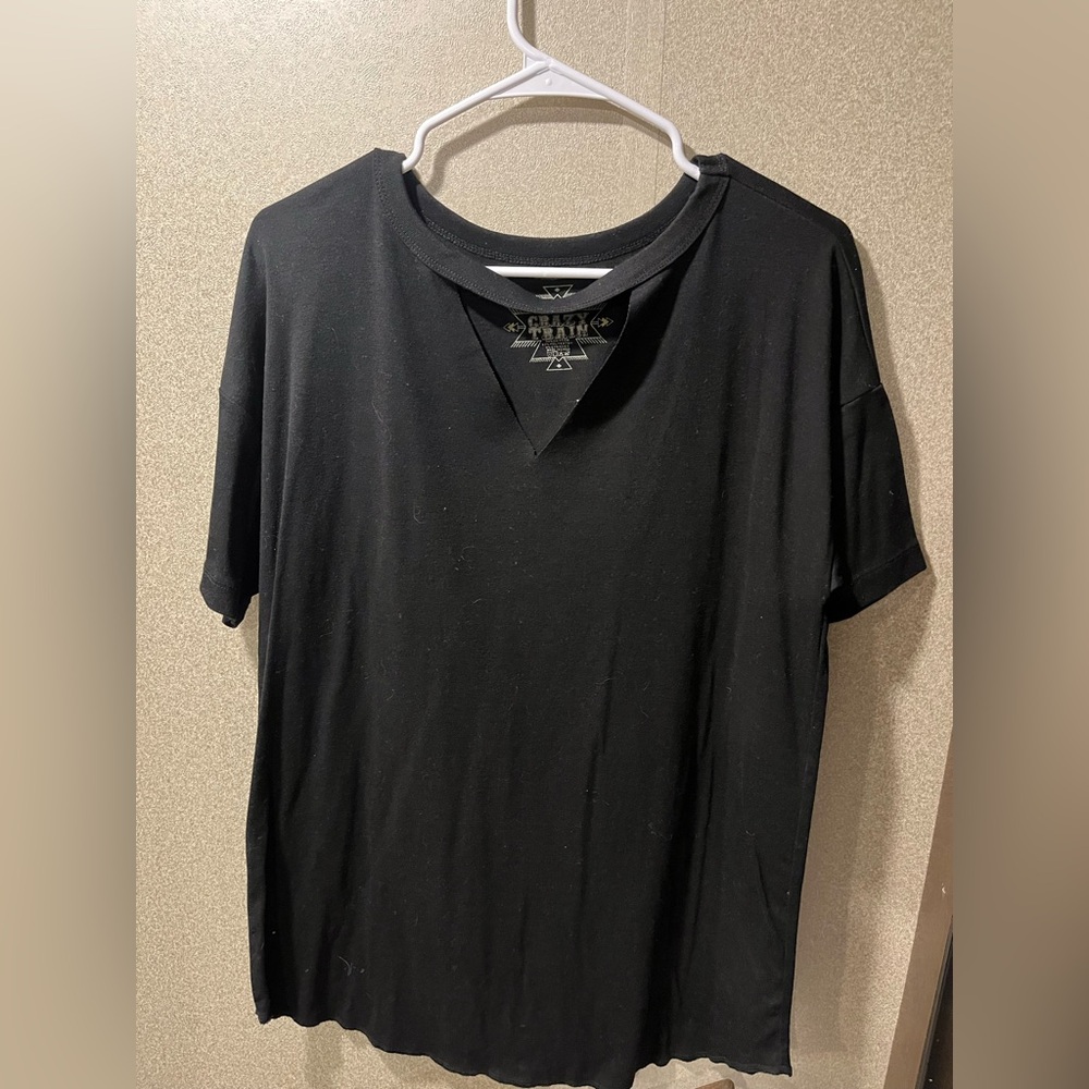 Crazy Train Black Short Sleeve Tee